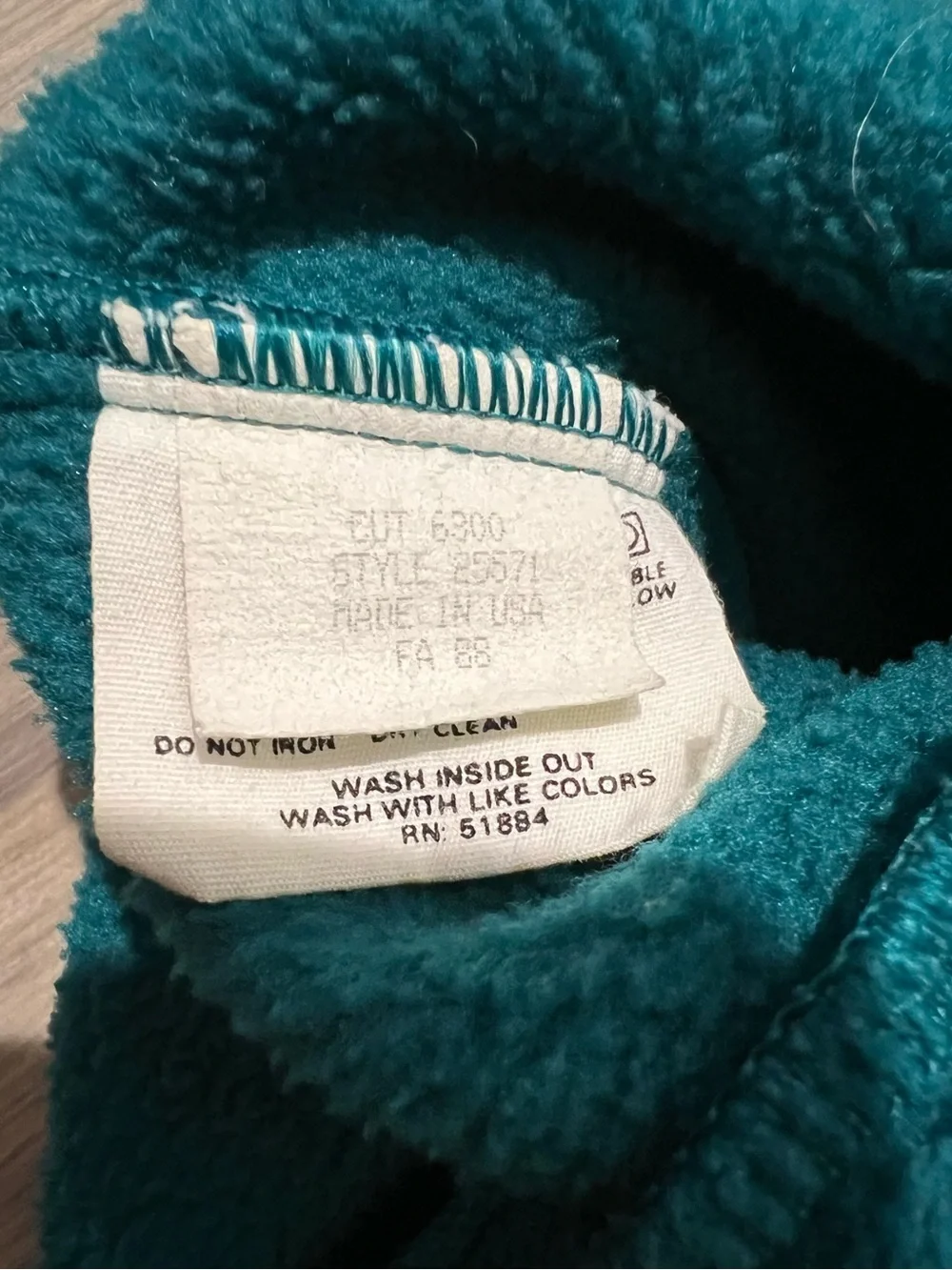 Vintage 1988 Patagonia RARE Deep Green Fleece Vest size Large Made in USA